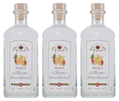 Produktbild von Fies Select Williams-Birnenbrand (3 x 0,7L)