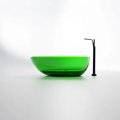 Produktbild von Steinberg Serie 489 Badewanne, freistehend, aus Polyresin, 1680x850x550mm, 489801032