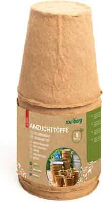 Artikelbild 1 von '11 cm Anzuchttopf rund (10 Stück)' aus der Kategorie Anzuchttöpfe