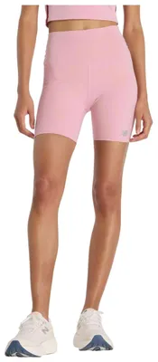 Zdjęcie produktu dla Legginsy New Balance Malla corta New Balance Harmony High Rise rosa mujer dla Damskie
