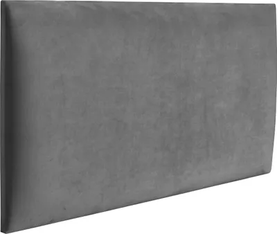 Obrázok produktu pre RAVIO Nástenný panel Nástenný vankúš ako čelo postele 3D obklad steny s penovou výplňou Nástenná dekorácia (70 x 30 cm, farba: Metal - Magic Velvet 2239)