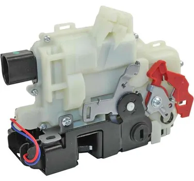 Image de Serrure de porte arrière droite avec verrouillage central METZGER pour VW GOLF V
