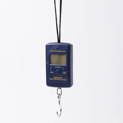 Obrázek produktu pro Digitální váha na kufry - váha na zavazadla - závěsná váha - do 40 kg - 8,5 x 5 x 2 cm
