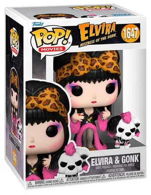 Immagine prodotto di Figura POP Elvira Mistress of the Dark con accessorio Gonk