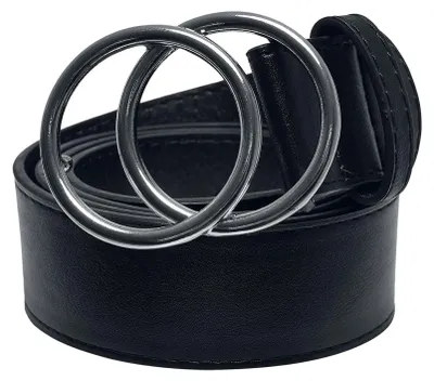 Obrázok produktu pre Urban Classics - opasok, prsteň TN124 (XL) (čierny/strieborný)