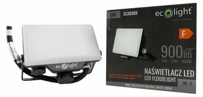 Obrázok produktu pre LED reflektor NL-2 10W 4000K 900lm IP65 Ecolight EC20309