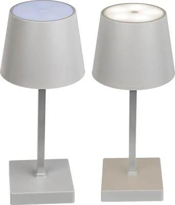 Produktbild von LED Tisch-Lampe 3 Helligkeitsstufen mit USB-Kabel & Akku im Geschenkkarton