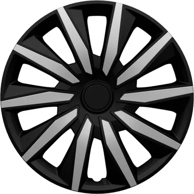 Produktbild von Instrumentenhalter AutoStyle 4-teiliger Radnabensatz Decente 16 Zoll Silber/Schwarz
