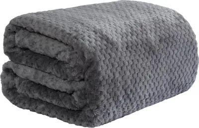 Immagine prodotto di Coperta accogliente con design a nido d'ape, morbidissima e calda, 125x150 cm