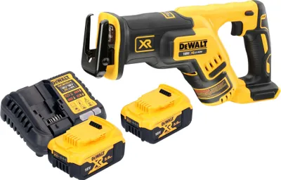 Zdjęcie produktu dla Akumulatorowa pilarka szablasta DeWalt DCS 367 P2 18 V bezszczotkowa + 2x akumulator 5,0 Ah + ładowarka