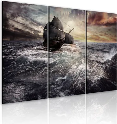Image de Tableau mural moderne 030112- 10 (120x80) - 3 pièces Photographie sur toile intissé Photo Image Décoration Tableaux muraux Impression artistique Nature Paysage