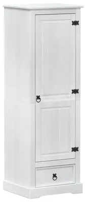 Produktbild von vidaXL Kleiderschränke Weiß 55 x 50 x 170 cm Massives Kiefernholz