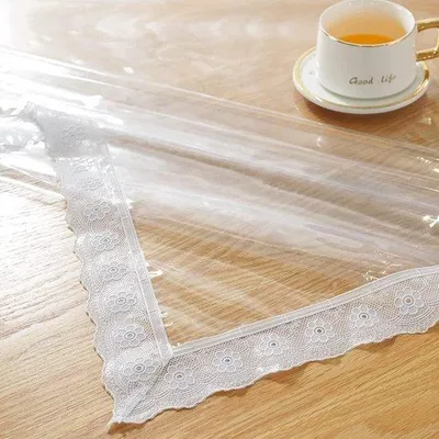 Produktbild von Famanu Tischdecke Transparent - Rechteckige Tische - 150 x 305 cm