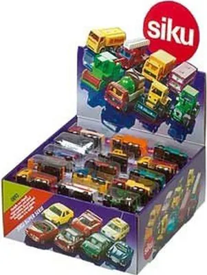 Produktbild von SIKU Art.-Gr. 08 sortiert, Display 6108