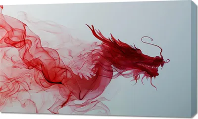 Produktbild von Bild 100x60cm Drachenaufstieg
