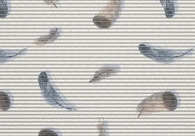 Produktbild von Anti-Rutsch-Matte Weichschaum Feather 50x80 cm