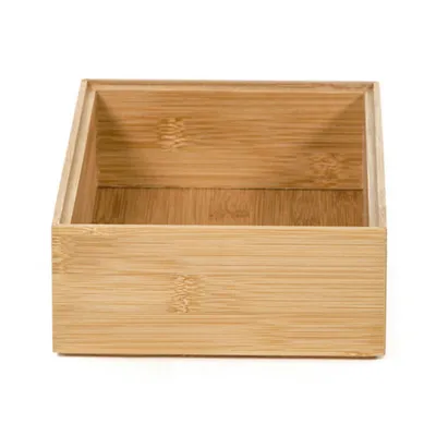 Zdjęcie produktu dla Organizer kosmetyczny Compactor - Organizer do przechowywania 225x150x65 mm, bambusowy RAN6964