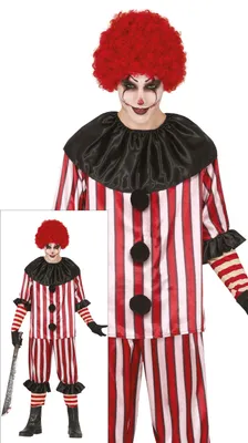 Produktbild von Guirca Teufel Clown Männerkostüm S S