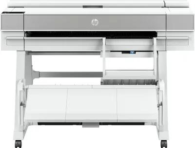 Produktbild von HP DesignJet T950 36-Zoll-Drucker, Thermal Inkjet, 2400 x 1200 DPI, PDF, HP-GL/2, TIFF, JPEG, HP-RTL, CALS G4, URF, Cyan, Mattschwarz, Magenta, Gelb, 2400 x 1200 DPI, 120 pph