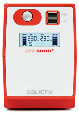 Obrázek produktu pro SALICRU SPS SOHO+ SPS 500 SOHO+ - USV - Wechselstrom 230 V