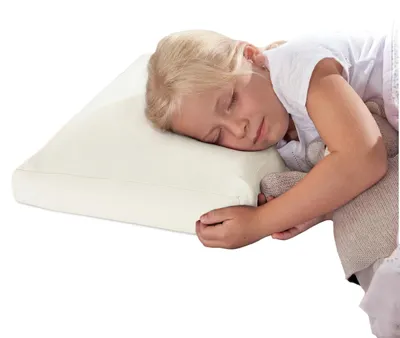 Produktbild von Ergonomisches Kinderkissen mit Bezug aus Bambusviskose (aus Bambuszellstoff)