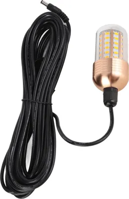 Zdjęcie produktu dla Lampa wędkarska LED Super Bright 60 LED 3000lm 30W IP68 Wodoodporna podwodna nocna lampa wędkarska 12?60V Żółte światło