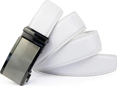Produktbild von Glamexx24 Gürtel Herren, Anzug Business Kleidung Gürtel, Automatikschließe Ratsche Ledergürtel, Breit 35mm