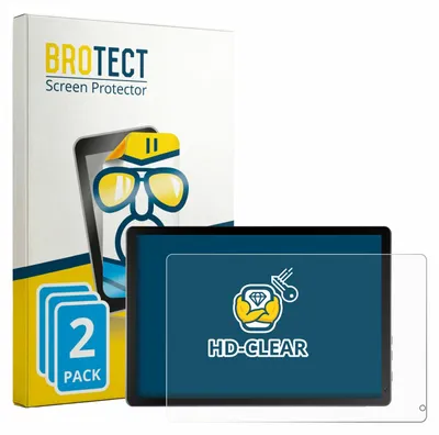 Produktbild von 2x Für Muisoo MSOKB1001 10.1" Schutzfolie BROTECT Displayschutz Display Schutz Folie Klar Transparent