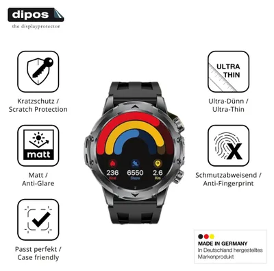 Immagine prodotto di 6x Pellicola Protettiva per LIGE SMART EF23 1.53 Protezione Schermo Antiriflesso dipos