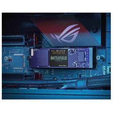 Produktbild von Western Digital WD-Black SN750SE SSD NVMe4.0 3600-2800 MB/s 500 GB BF  Western Digital
