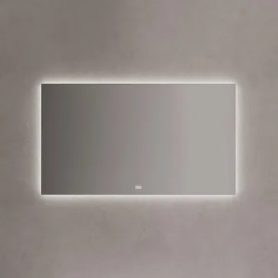 Zdjęcie produktu dla Lustro do łazienki Kronenbach, o wymiarach 140 x 80 cm, z oświetleniem LED i funkcją regulacji jasności