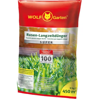 Produktbild von Wolf R-LD 450 Rasen-Langzeitdünger für100 Tage / 450 m²