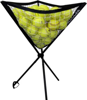 Obrázek produktu pro Louisville Slugger Ball Caddy (L60800) pro trénink baseballu a softballu | Odolná konstrukce trojnožky