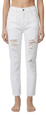 Image de Damenjeans My Twin : ensemble de deux jeans blancs, taille 26