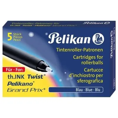 Produktbild von Pelikan inktpatroon 4001, Blau, Medium, Kugelschreiber, 10 Stück(e), Box, Deutschland