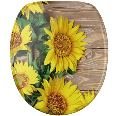 Obrázek produktu pro WC sedátko SANILO® s mechanismem Soft-Close Sunflower