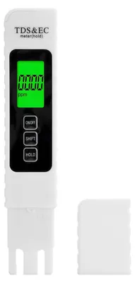 Produktbild von 3-in-1 Digitale Wasserqualitätsmessgerät, TDS/EC/TEMP, LCD Hintergrundbeleuchtung, für Schwimmbad