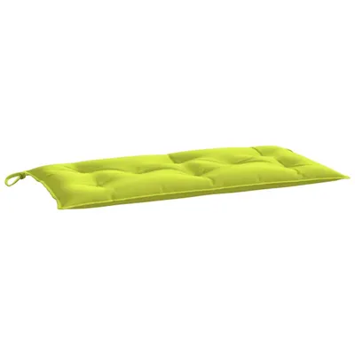 Obrázek produktu pro Poduška na zahradní lavici jasně zelená 100x50x7cm látka oxford