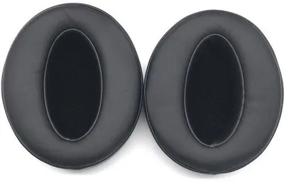 Produktbild von Schwarze Kopfhörerkissen für Sennheiser-Kopfhörer - 1 Paar Ersatzkissen