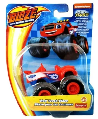 Produktbild von Fisher-Price Blaze and the Monster Machines HWY70, 3 Jahr(e), Rot, Metall