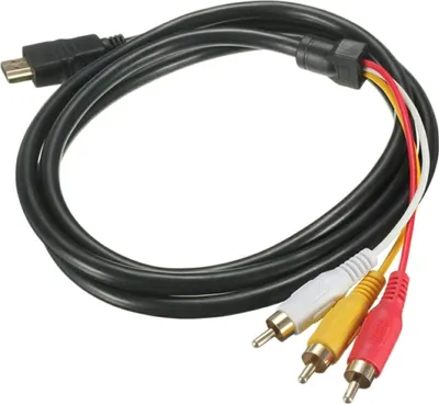 Image de Câble HDMI APT HD29A avec 3 prises RCA