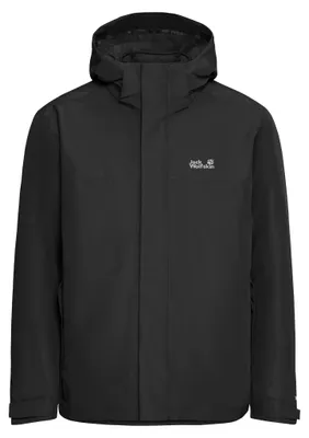 Produktbild von Jack Wolfskin Herren Stonelite 3in1 Jacke phantom L