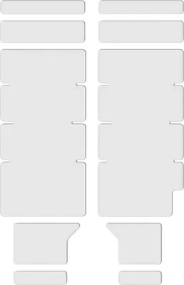 Obrázok produktu pre Lizard Skins 305780, Ochranná páska rámu, Priehľadná