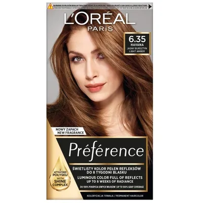 Image de L'Oréal Paris Preference Coloration 6.35 Havana Brownton