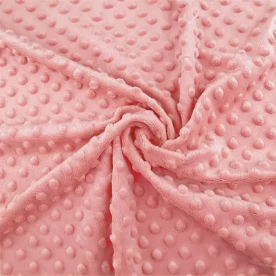 Image de Tissu Minky de haute qualité Tiny - 1,5 m - Corail | par Craft Loom