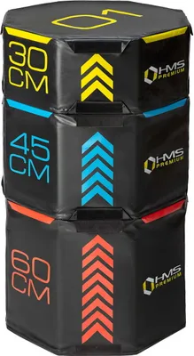 Produktbild von Plyometrické boxy Octagon Soft Set (3 prvky) HMS PYOBS01