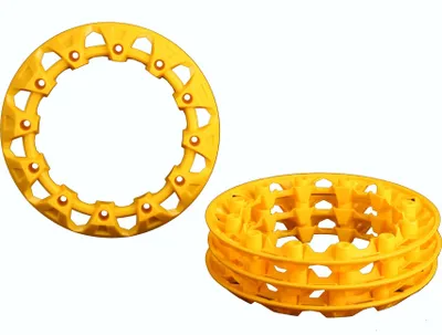 Produktbild von Zierblende Felgenblende für Reifen Quadreifen 18x9,5-8 19x7-8 Quad ATV  Farbe: Gelb
