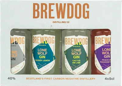 Produktbild von Brewdog Miniatur - Lonewolf - Gin Gift Pack - Gin Geschenkset