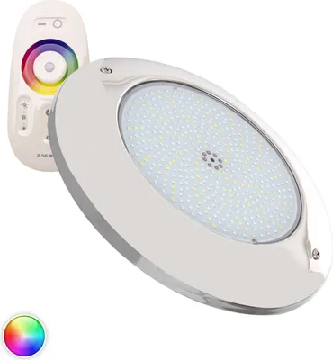 Produktbild von LED-Poolstrahler Oberfläche RGBW tauchfähig 12V DC IP68 Rostfreier Edelstahl 35W Ja RGBW