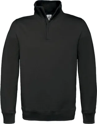 Produktbild von B&C WUI22 | Herren Sweatshirt ID.004 - Farbe: Black - Größe: S